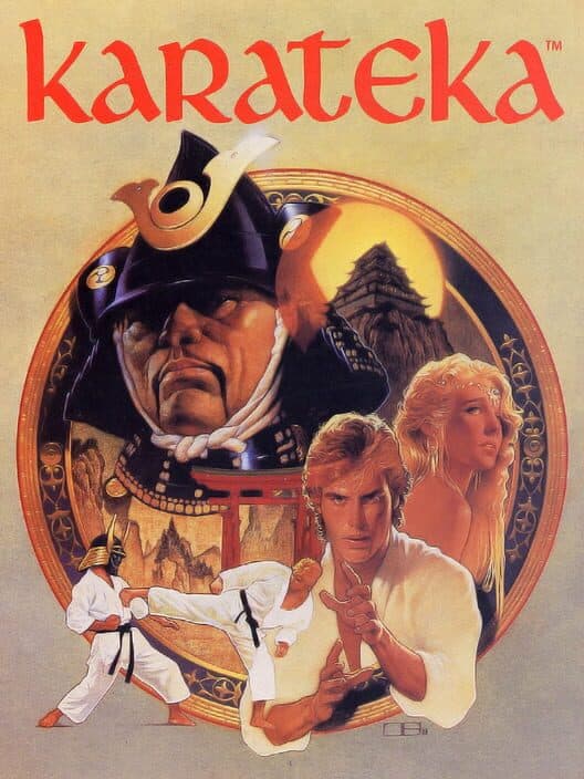 Karateka for Atari 400 game image