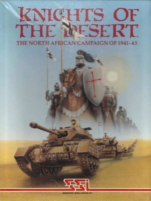 Knights of the Desert for Atari 400 game image