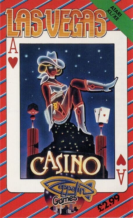 Las Vegas Casino for Atari 400 game image