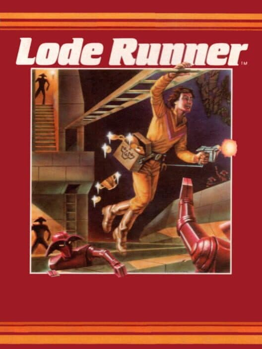 Lode Runner for Atari 400 game image