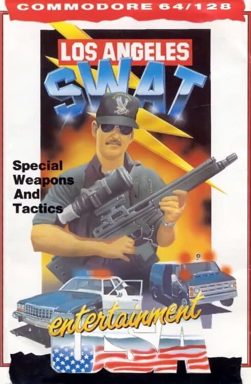 Los Angeles SWAT for Atari 400 game image