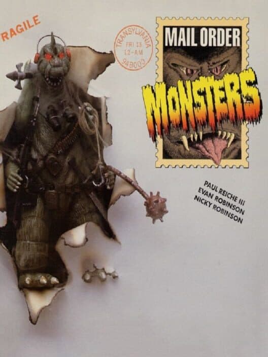 Mail Order Monsters for Atari 400 game image