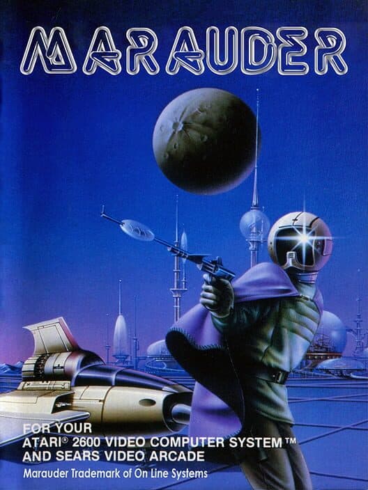 Marauder for Atari 400 game image