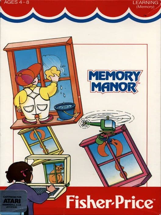 Memory Manor for Atari 400 game image