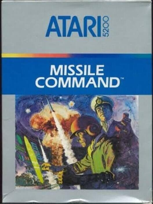 Missile Command for Atari 400 game image