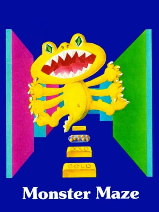 Monster Maze for Atari 400 game image