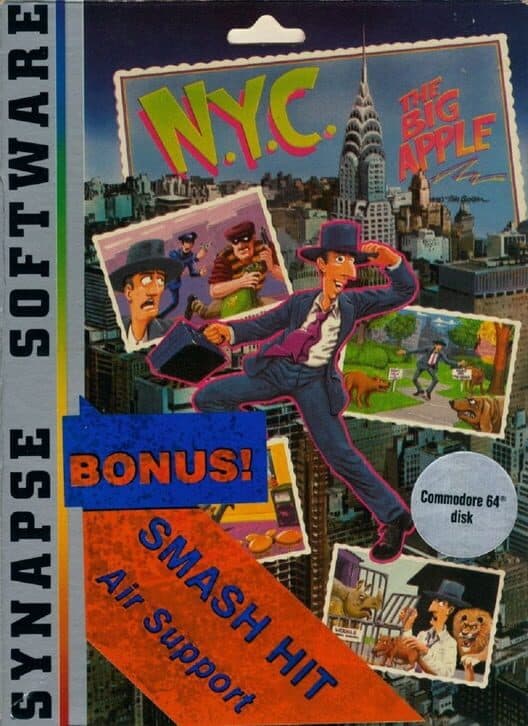 New York City for Atari 400 game image