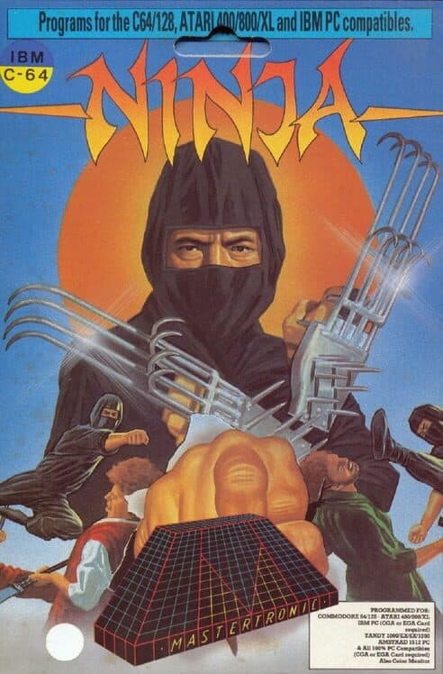 Ninja for Atari 400 game image