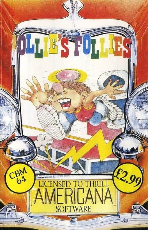Ollie‘s Follies for Atari 400 game image