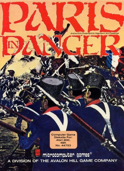 Paris In Danger for Atari 400 game image