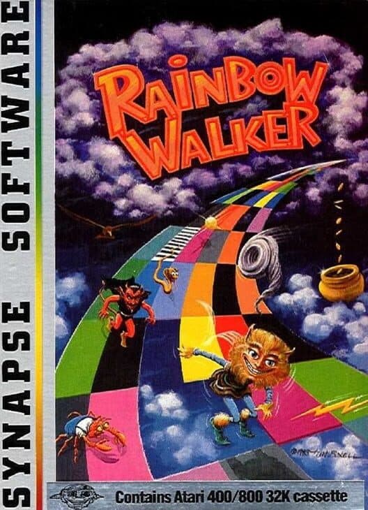Rainbow Walker for Atari 400 game image