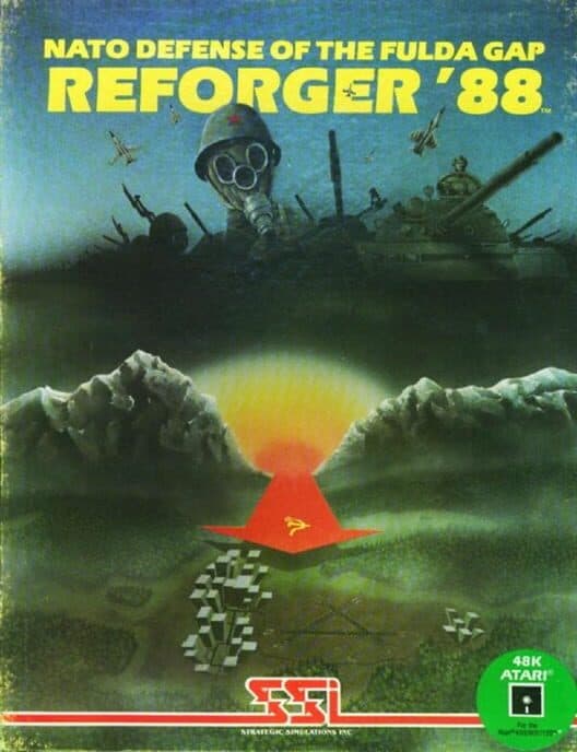 Reforger '88 for Atari 400 game image