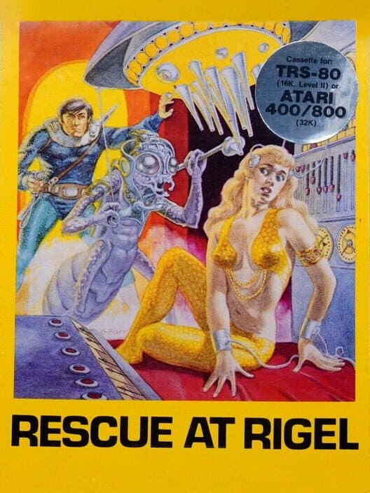 Rescue At Rigel for Atari 400 game image