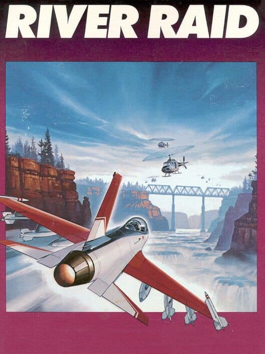 River Raid for Atari 400 game image