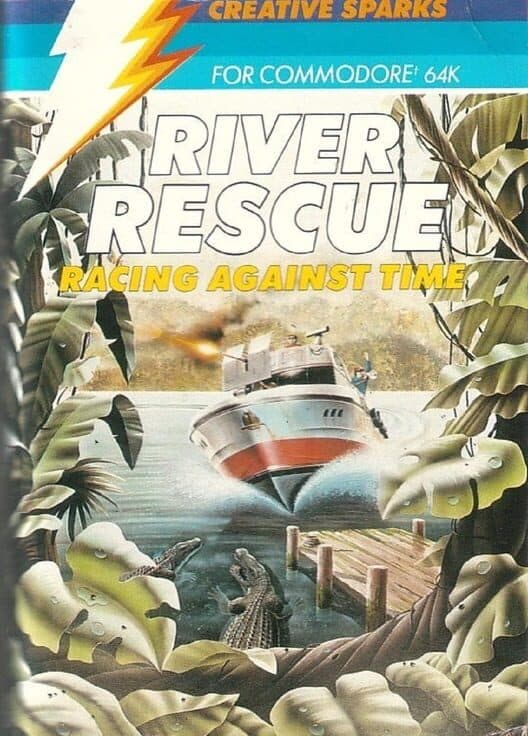 River Rescue for Atari 400 game image