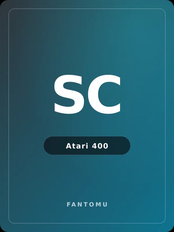 Scramble for Atari 400 game image