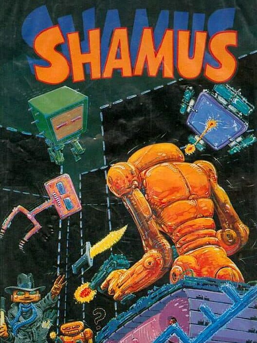 Shamus for Atari 400 game image