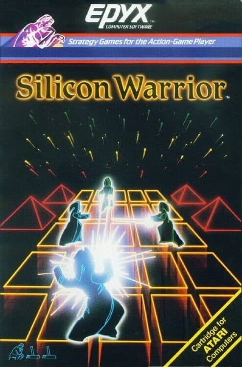 Silicon Warrior for Atari 400 game image