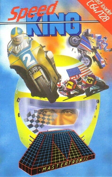 Speed King for Atari 400 game image