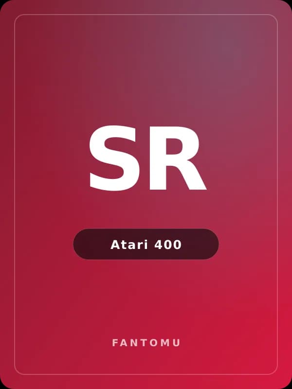 Speed Run for Atari 400 game image