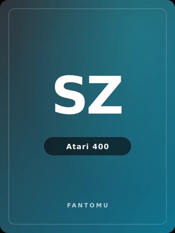 Speed Zone for Atari 400 game image