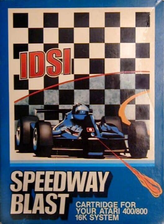 Speedway Blast for Atari 400 game image