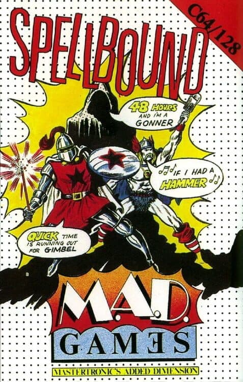 Spellbound for Atari 400 game image