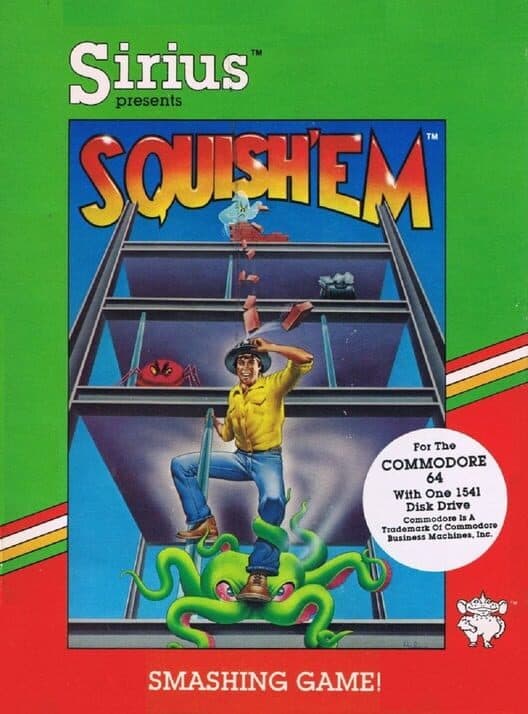 Squish 'Em for Atari 400 game image