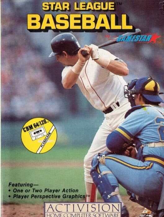 Star League Baseball for Atari 400 game image