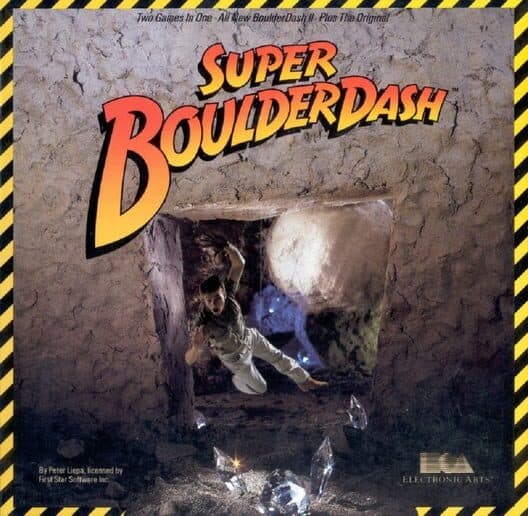 Super Boulder Dash for Atari 400 game image