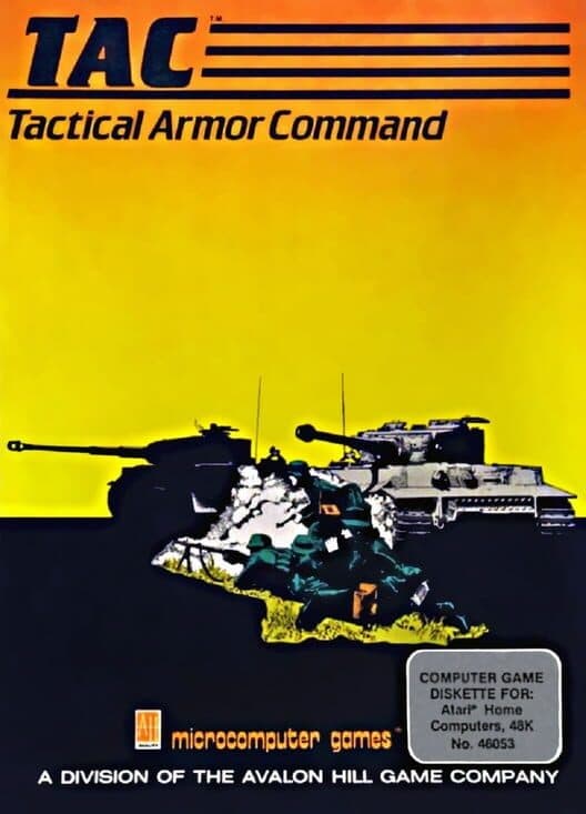 TAC: Tactical Armor Command for Atari 400 game image
