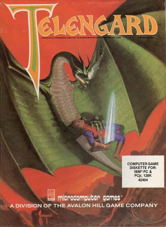 Telengard for Atari 400 game image