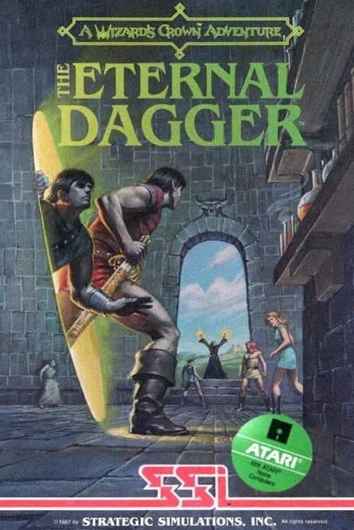 The Eternal Dagger for Atari 400 game image