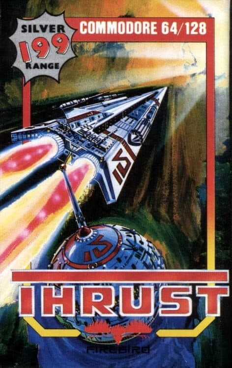 Thrust for Atari 400 game image