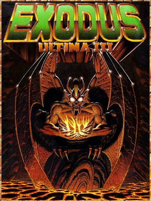 Ultima III: Exodus for Atari 400 game image