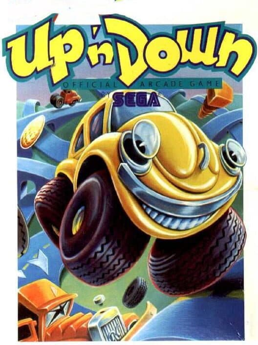 Up 'n Down for Atari 400 game image