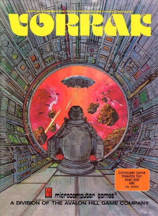 Vorrak for Atari 400 game image