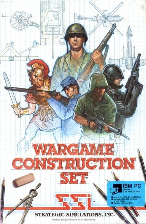Wargame Construction Set for Atari 400 game image