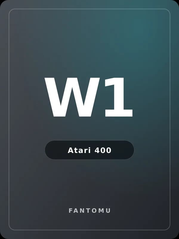 Wilde 15 for Atari 400 game image