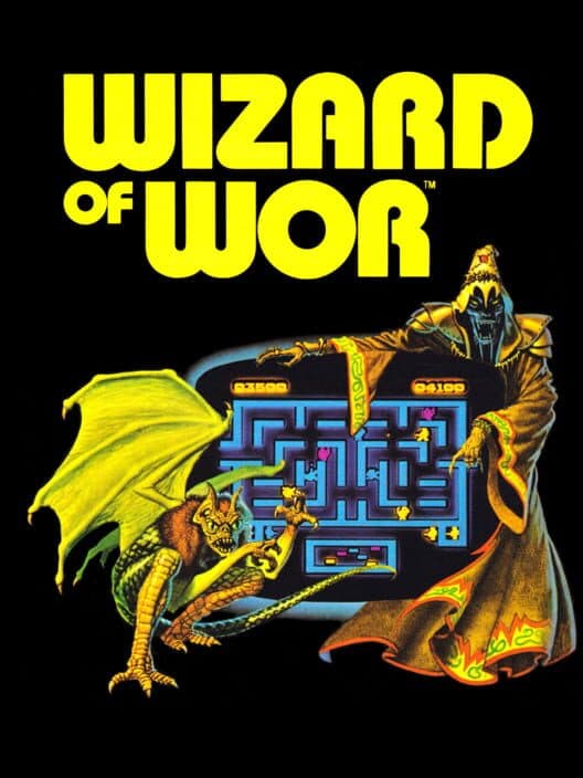 Wizard of Wor for Atari 400 game image