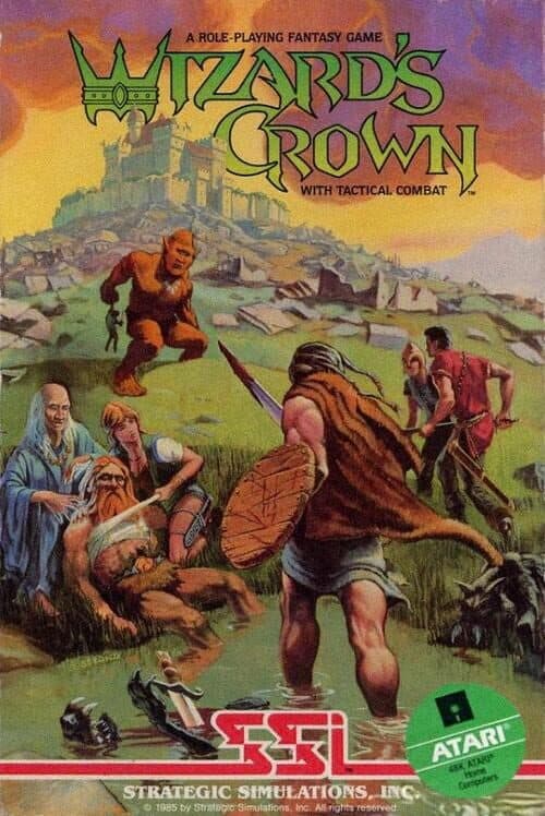 Wizard's Crown for Atari 400 game image