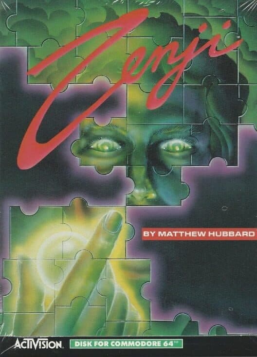 Zenji for Atari 400 game image