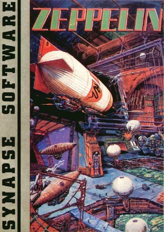 Zeppelin for Atari 400 game image