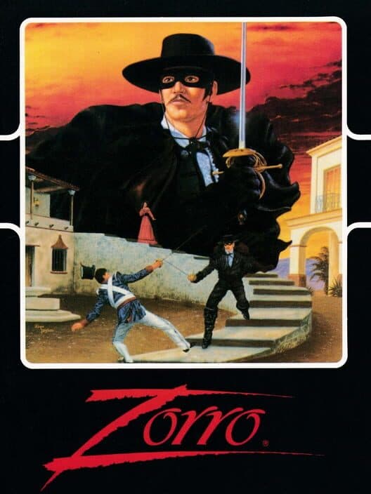 Zorro for Atari 400 game image