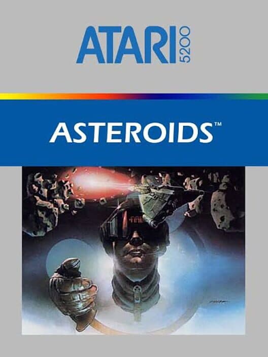 Asteroids for Atari 5200 game image