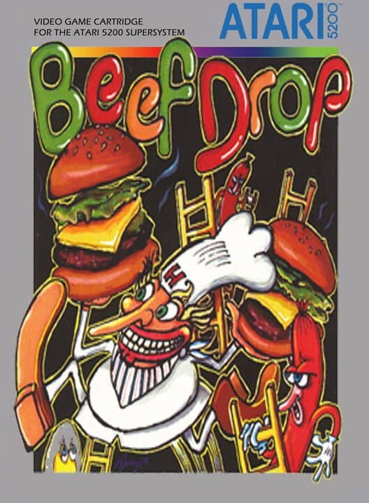 Beef Drop [Homebrew] for Atari 5200 game image