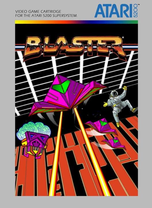 Blaster for Atari 5200 game image