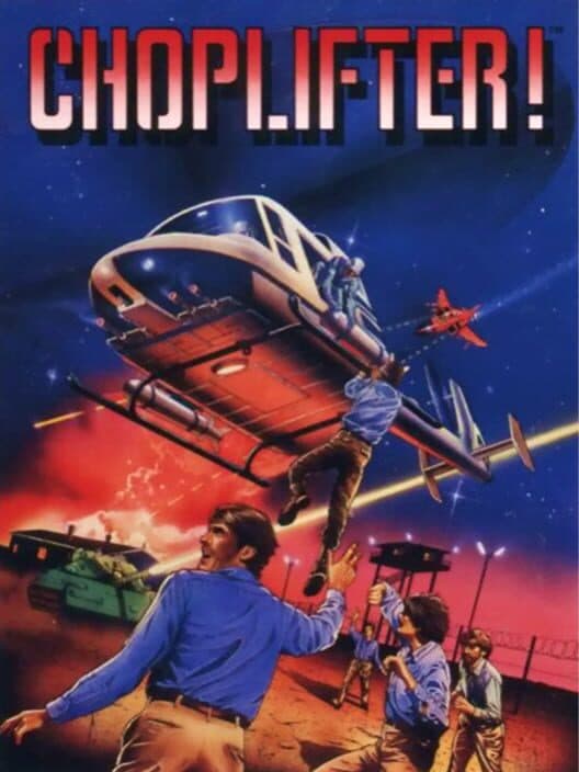 Choplifter! for Atari 5200 game image