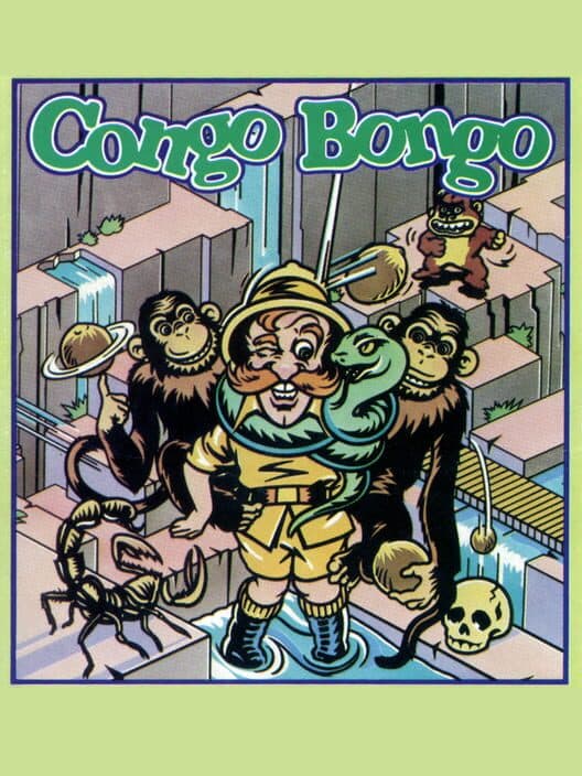 Congo Bongo for Atari 5200 game image