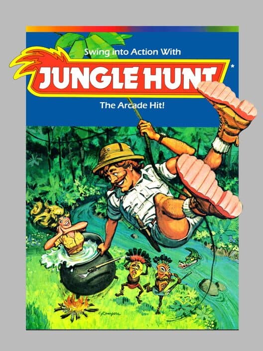 Jungle Hunt for Atari 5200 game image